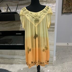 Sunflower Women’s Free Size Cover Up Summer Dress.